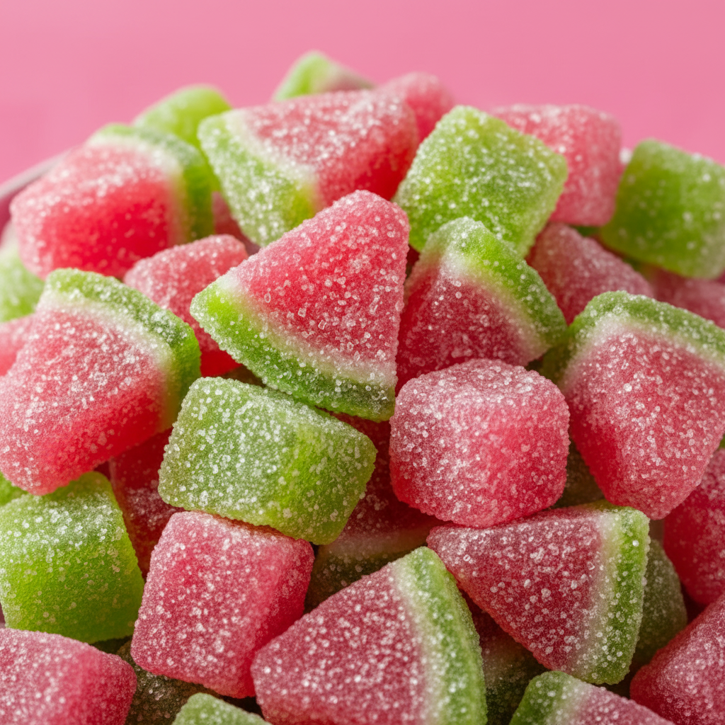 Candied Watermelon E-Liquid 100ml - Sweet Watermelon Candy Flavour - Galax-E-Juice UK