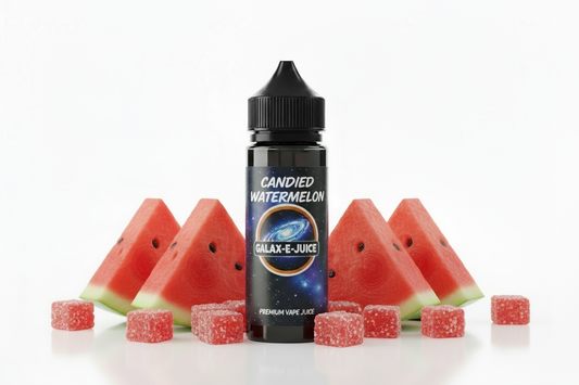 Candied Watermelon E-Liquid 100ml - UK Made Premium Vape Juice | Galax-E-Juice