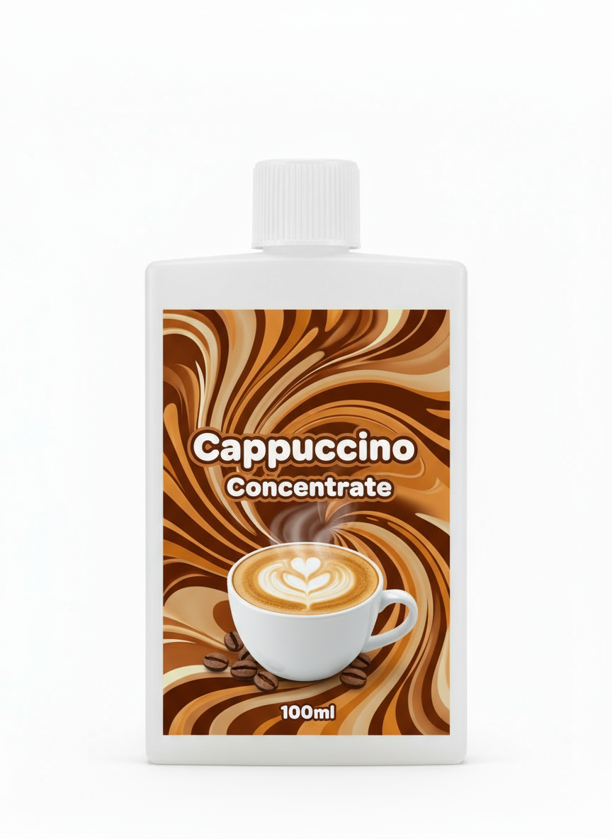 Cappuccino Concentrate 100ml - Premium UK Flavour Concentrate