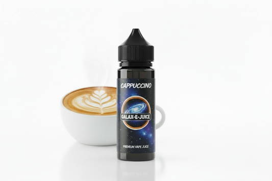 Cappuccino E-Liquid 100ml - UK Made Premium Vape Juice | Galax-E-Juice