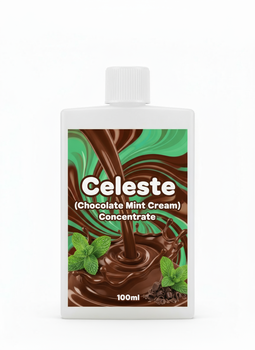 Celeste (Chocolate Mint Cream) Concentrate 100ml - Premium UK Flavour Concentrate
