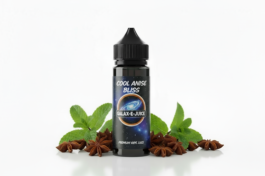 Cool Anise Bliss E-Liquid 100ml - UK Made Premium Vape Juice | Galax-E-Juice