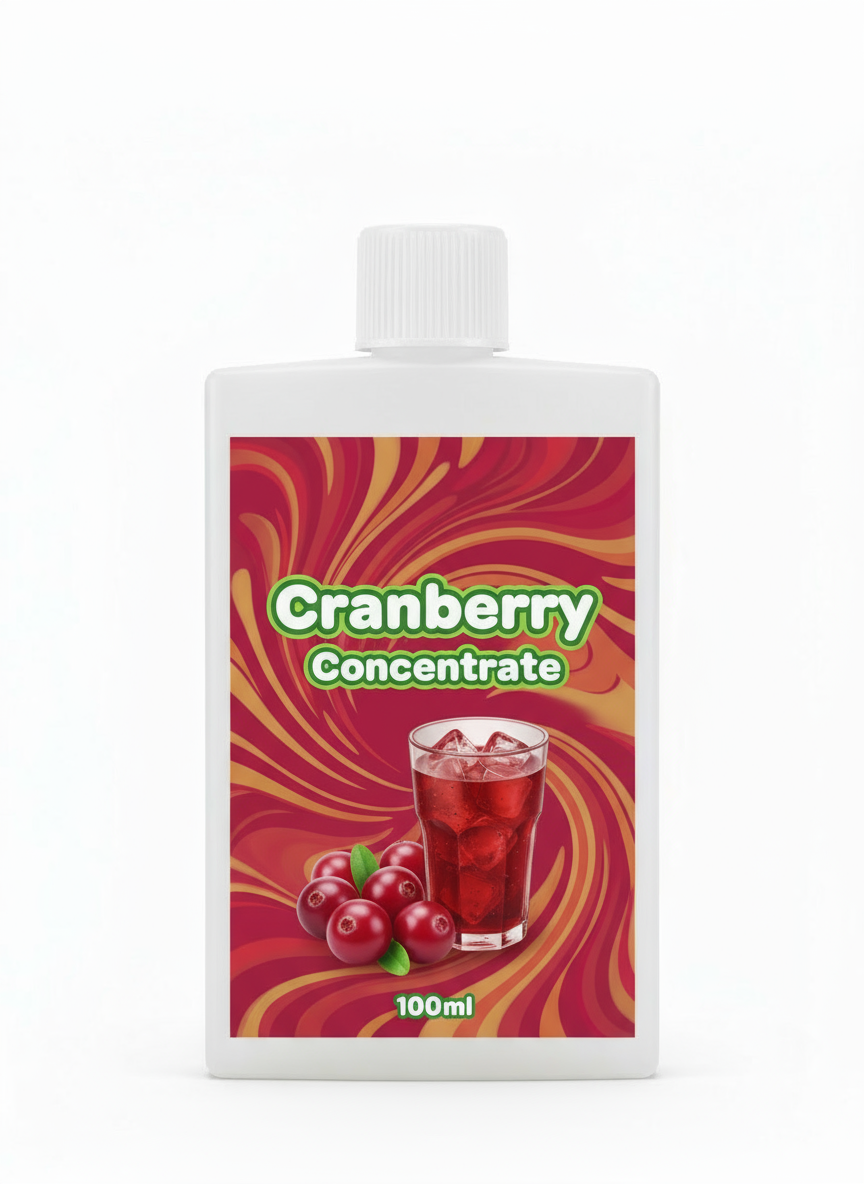 Cranberry Concentrate 100ml - Premium UK Flavour Concentrate