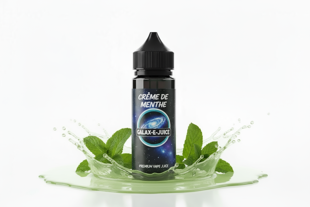 Creme De Menthe E-Liquid 100ml - UK Made Premium Vape Juice | Galax-E-Juice