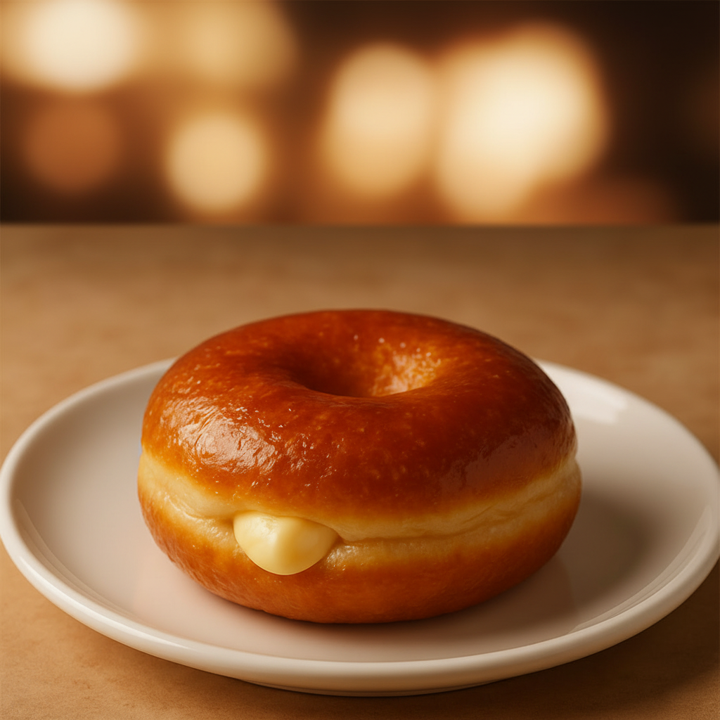 Custard Donut E-Liquid 100ml - Sweet Vanilla Custard Filled Donut Flavour - Galax-E-Juice UK