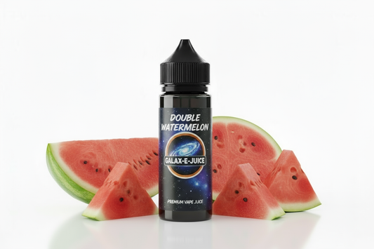 Double Watermelon E-Liquid 100ml - UK Made Premium Vape Juice | Galax-E-Juice