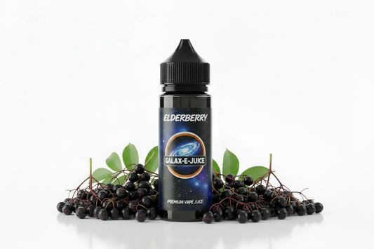 Elderberry E-Liquid 100ml - UK Made Premium Vape Juice | Galax-E-Juice
