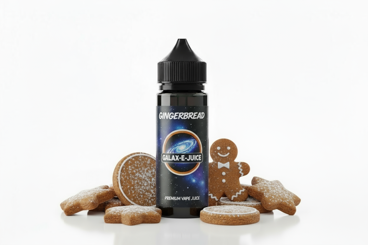 Gingerbread E-Liquid 100ml - UK Made Premium Vape Juice | Galax-E-Juice