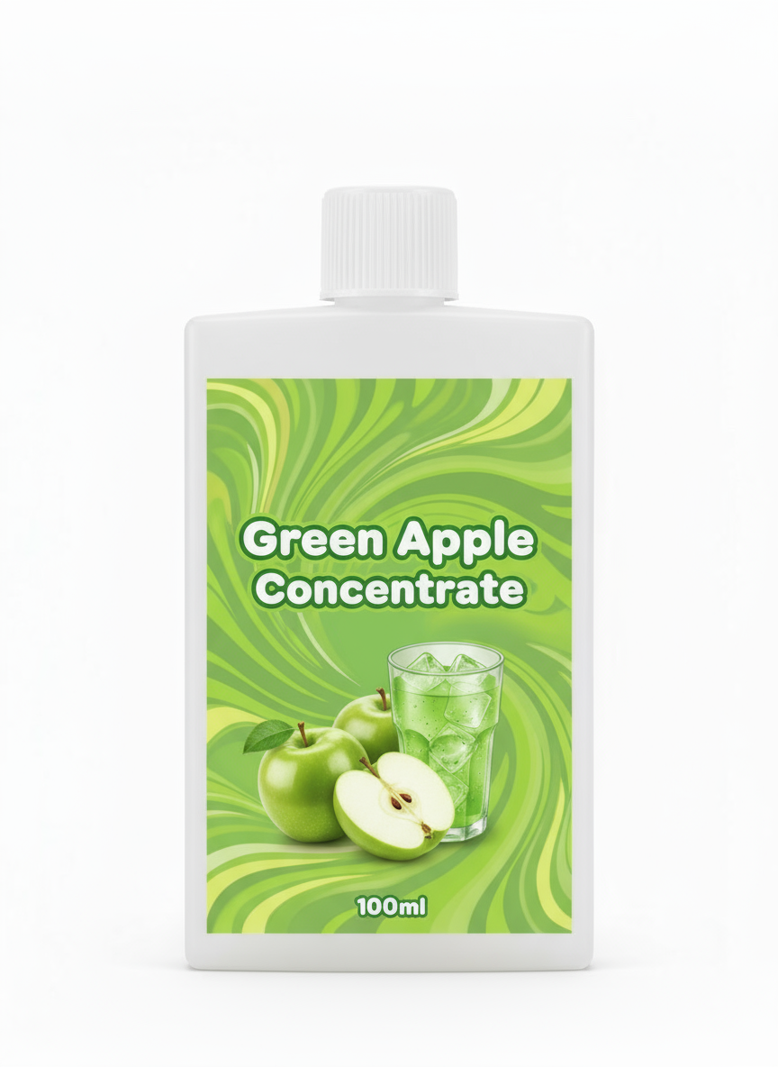 Green Apple Concentrate 100ml - Premium UK Flavour Concentrate