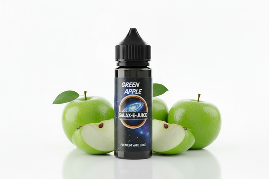Green Apple E-Liquid 100ml - UK Made Premium Vape Juice | Galax-E-Juice