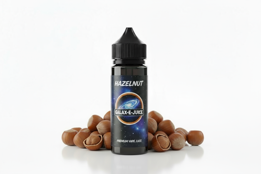 Hazelnut E-Liquid 100ml - UK Made Premium Vape Juice | Galax-E-Juice