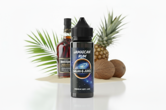 Jamaican Rum E-Liquid 100ml - UK Made Premium Vape Juice | Galax-E-Juice