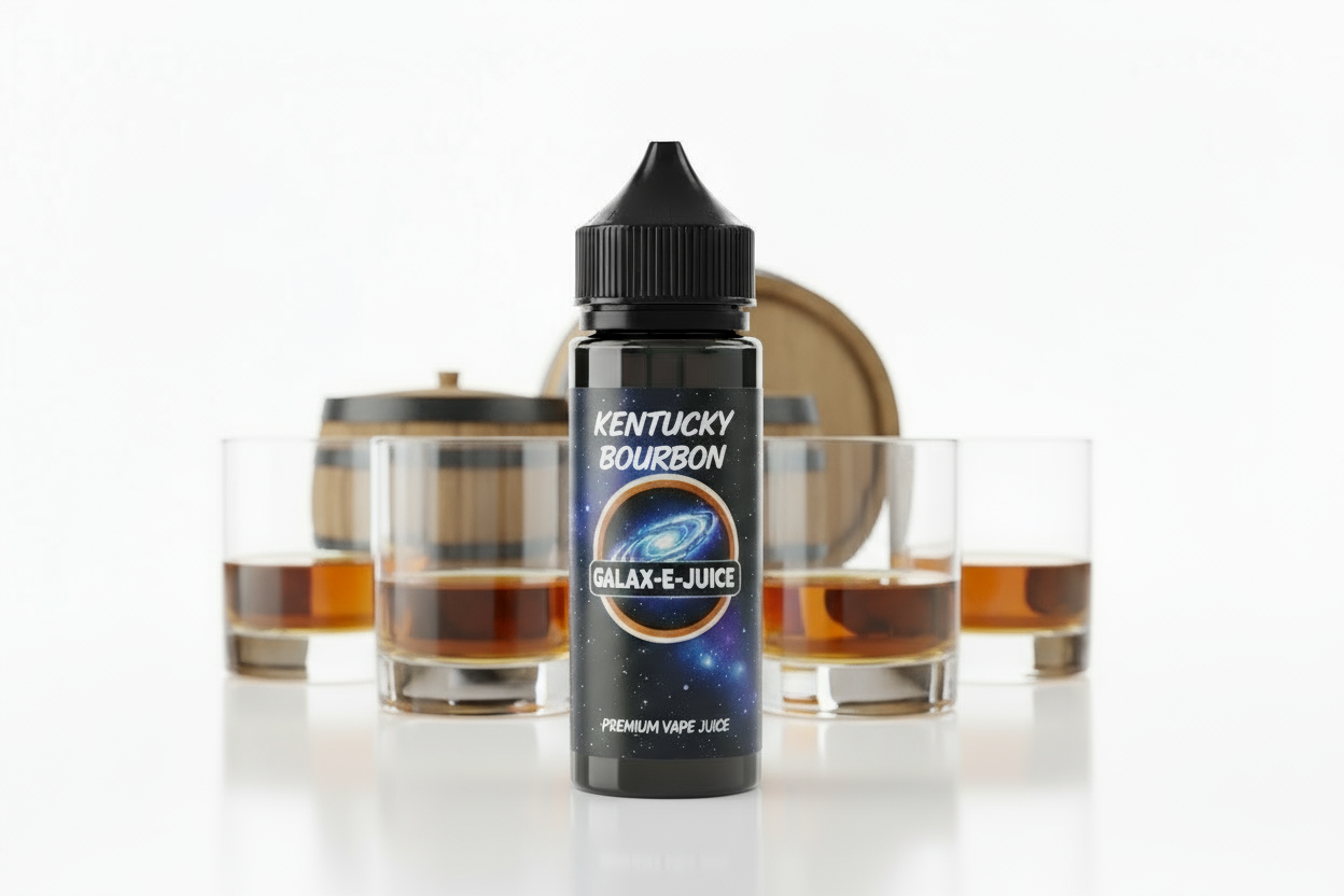 Kentucky Bourbon E-Liquid 100ml - UK Made Premium Vape Juice | Galax-E-Juice