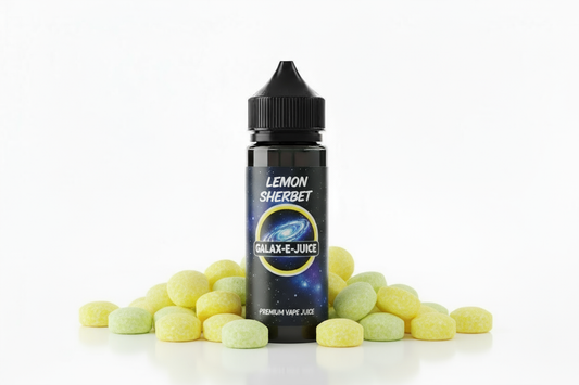 Lemon Sherbet E-Liquid 100ml - UK Made Premium Vape Juice | Galax-E-Juice