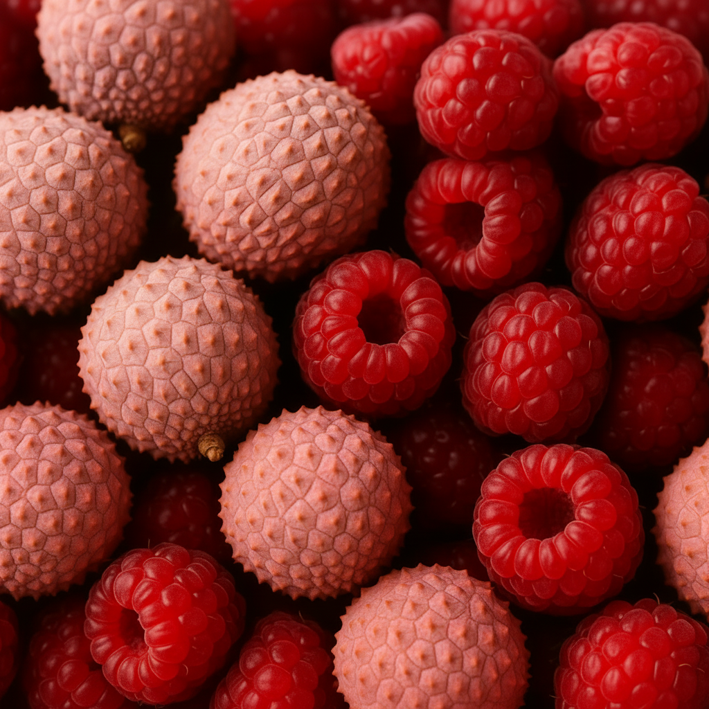 Lychee & Raspberry E-Liquid 100ml - Exotic Lychee & Raspberry Fruit Flavour - Galax-E-Juice UK