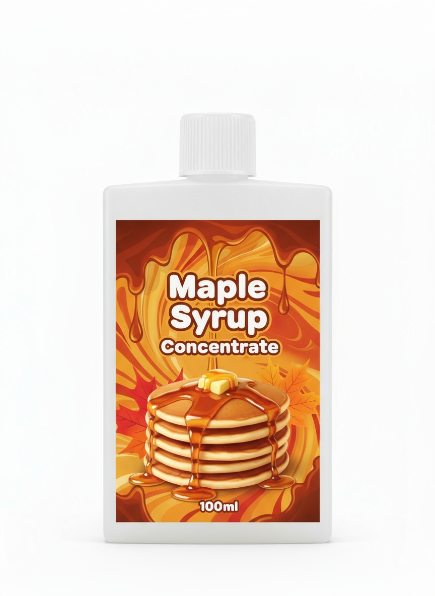 Maple Syrup Concentrate 100ml - Premium UK Flavour Concentrate