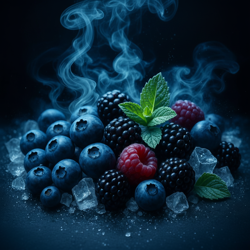 Blue Affaire E-Liquid 100ml - Mixed Berry Ice Flavour - Galax-E-Juice UK