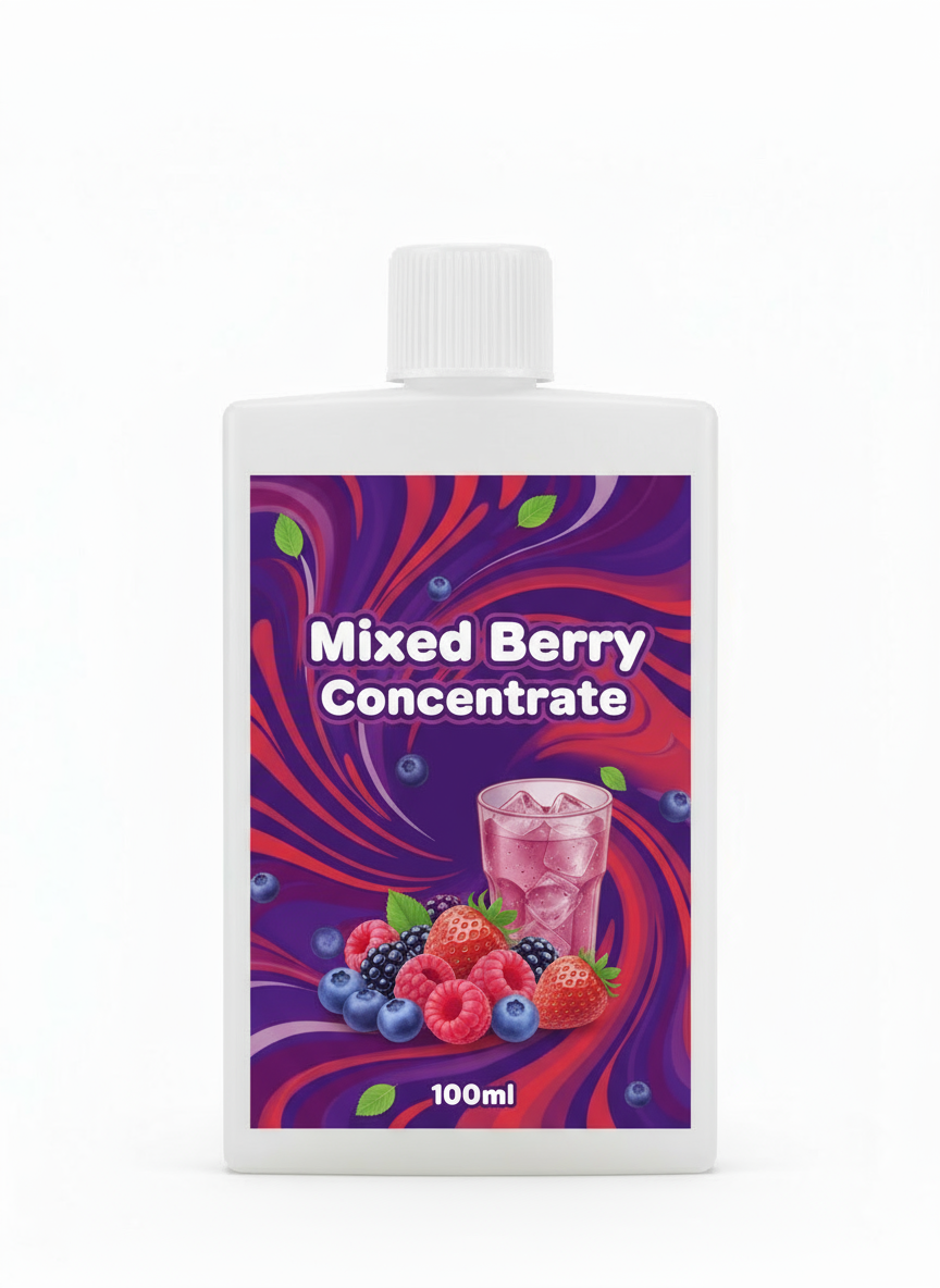 Mixed Berry Concentrate 100ml - Premium UK Flavour Concentrate