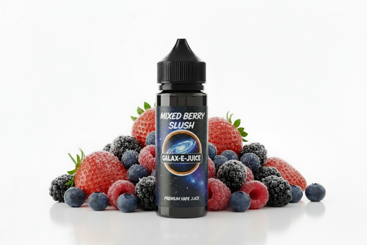 Mixed Berry Slush E-Liquid 100ml - UK Made Premium Vape Juice | Galax-E-Juice