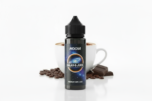 Mocha E-Liquid 100ml - UK Made Premium Vape Juice | Galax-E-Juice
