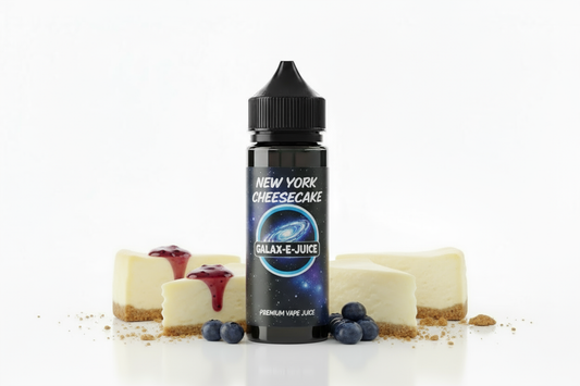 New York Cheesecake E-Liquid 100ml - UK Made Premium Vape Juice | Galax-E-Juice