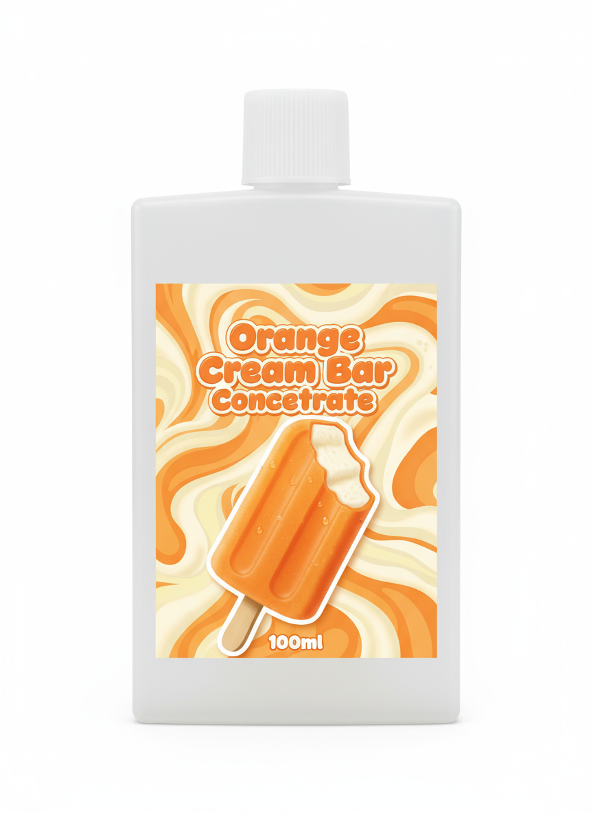 Orange Cream Bar Concentrate 100ml - Premium UK Flavour Concentrate