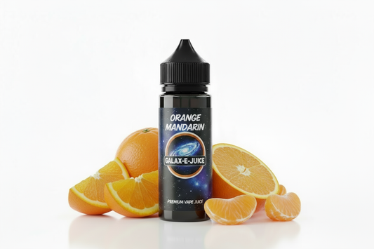 Orange Mandarin E-Liquid 100ml - UK Made Premium Vape Juice | Galax-E-Juice