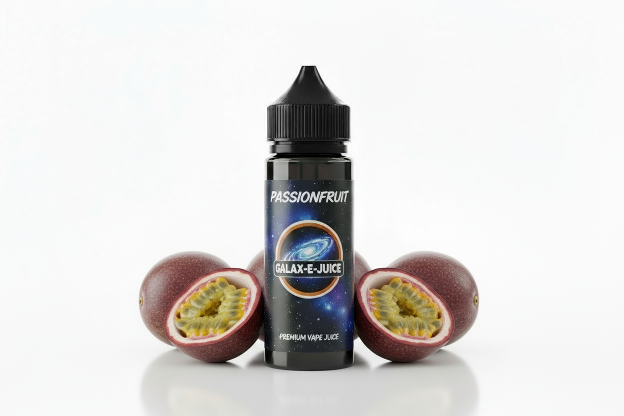 Passionfruit E-Liquid 100ml - UK Made Premium Vape Juice | Galax-E-Juice