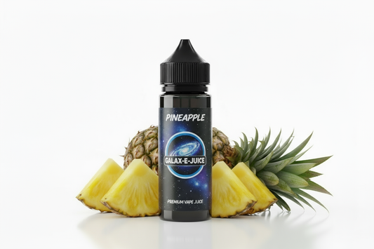 Pineapple E-Liquid 100ml - UK Made Premium Vape Juice | Galax-E-Juice