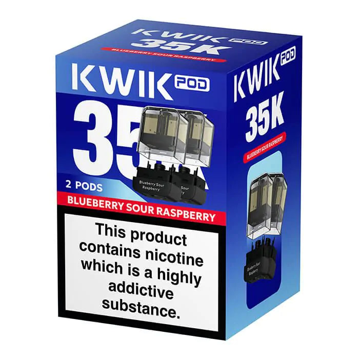 Innokin Kwik 35K two-pod pack in Blueberry Sour Raspberry