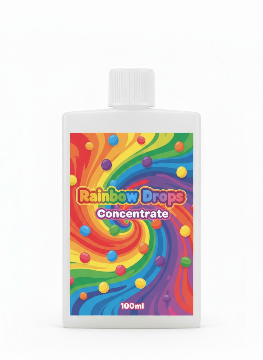 Rainbow Drops Concentrate 100ml - Premium UK Flavour Concentrate