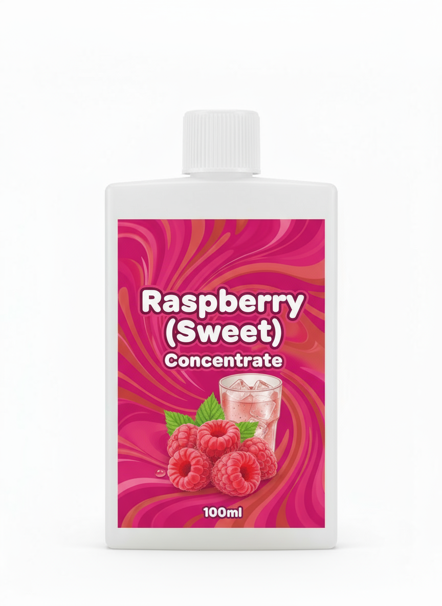 Raspberry (Sweet) Concentrate 100ml - Premium UK Flavour Concentrate