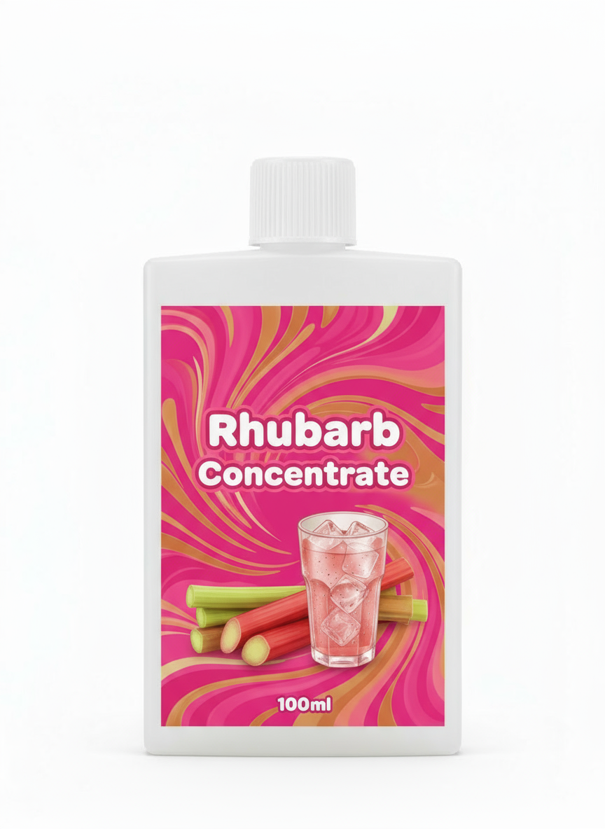 Rhubarb Concentrate 100ml - Premium UK Flavour Concentrate