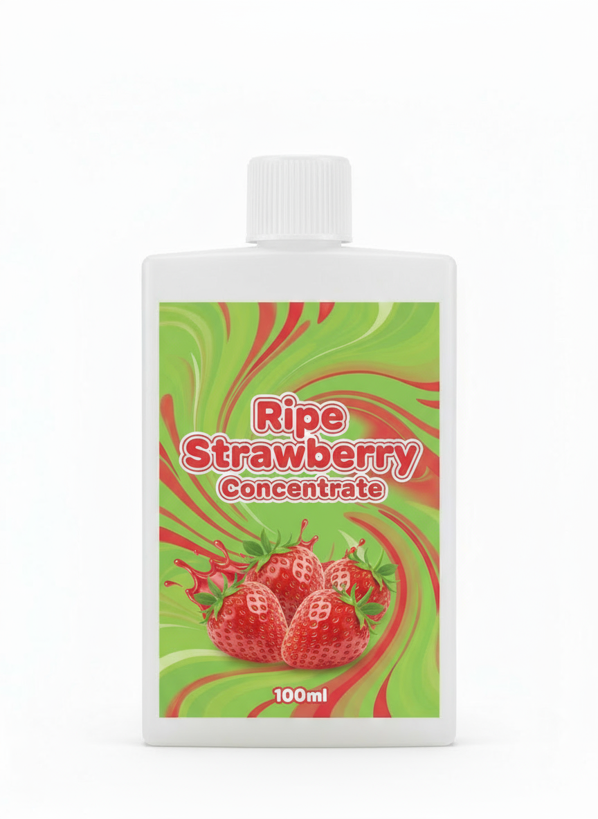 Ripe Strawberry Concentrate 100ml - Premium UK Flavour Concentrate