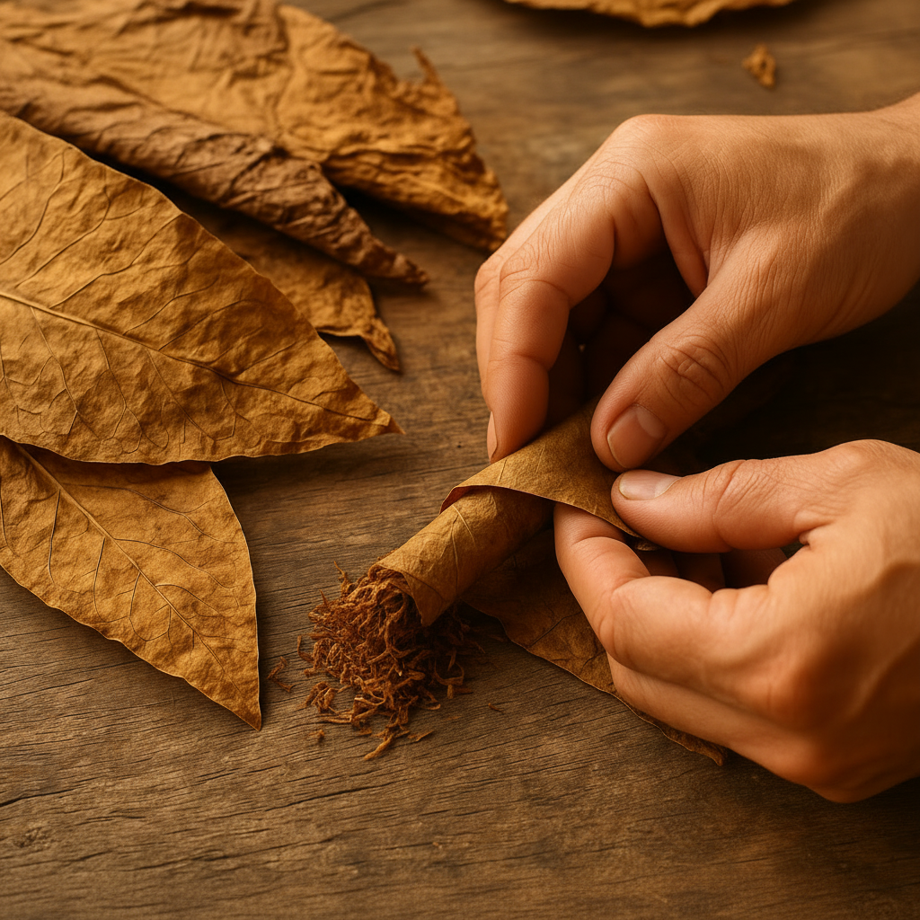 Rolling Leaf Tobacco E-Liquid 100ml - Authentic Hand-Rolled Tobacco Flavour - Galax-E-Juice UK