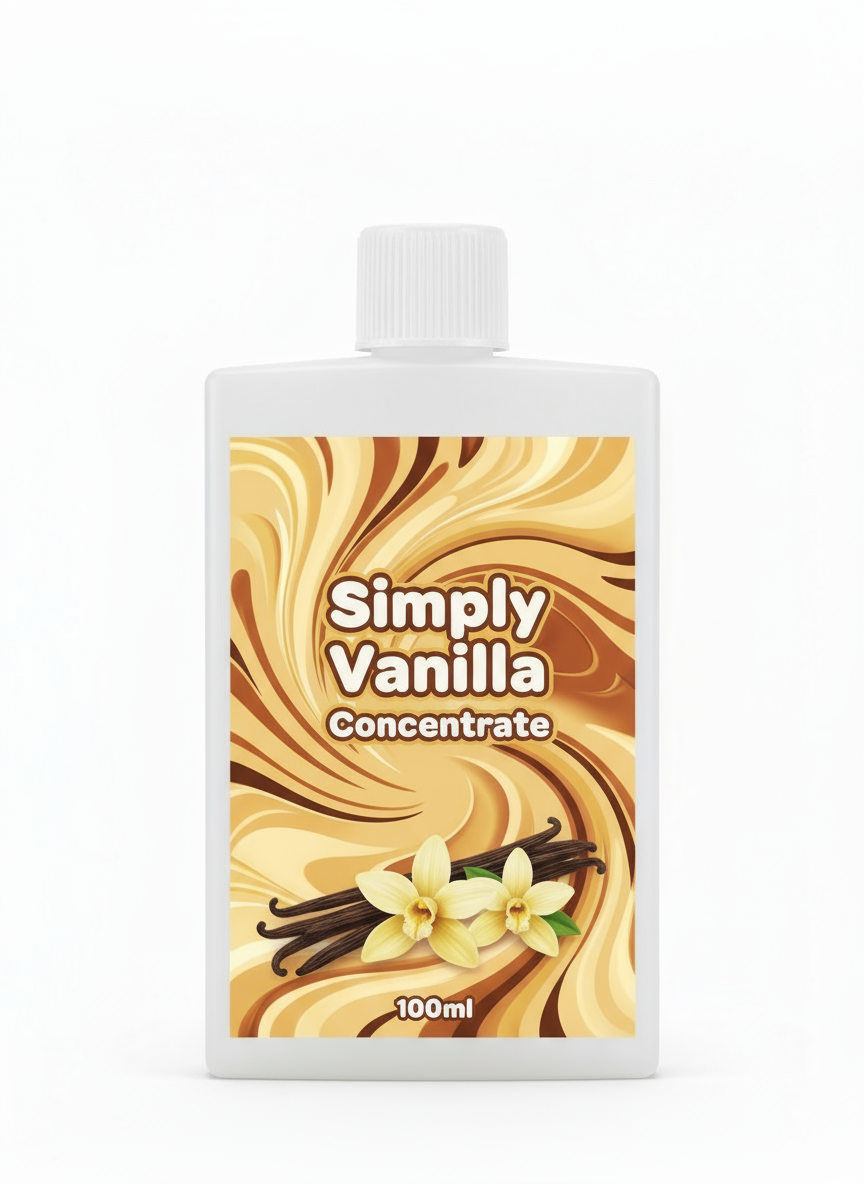 Simply Vanilla Concentrate 100ml - Premium UK Flavour Concentrate