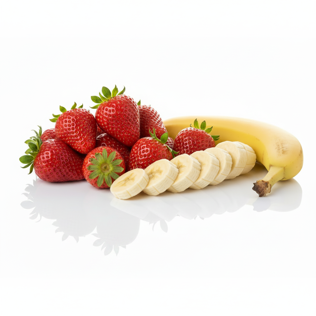 Strawberry and Banana E-Liquid 100ml - Sweet Creamy Fruit Fusion Flavour - Galax-E-Juice UK
