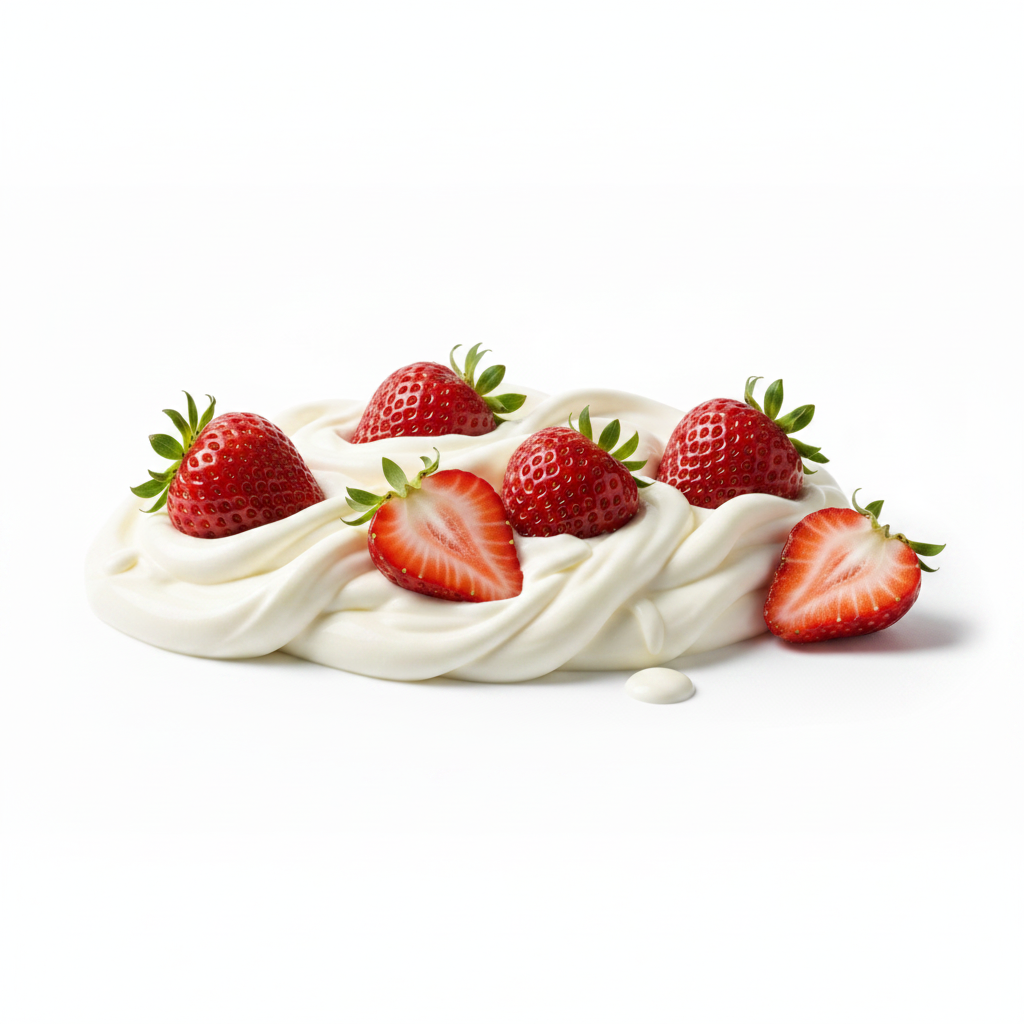 Strawberry and Cream E-Liquid 100ml - Sweet Fruity Cream Dessert Flavour - Galax-E-Juice UK