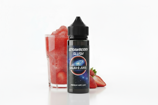 Strawberry Slush E-Liquid 100ml - UK Made Premium Vape Juice | Galax-E-Juice