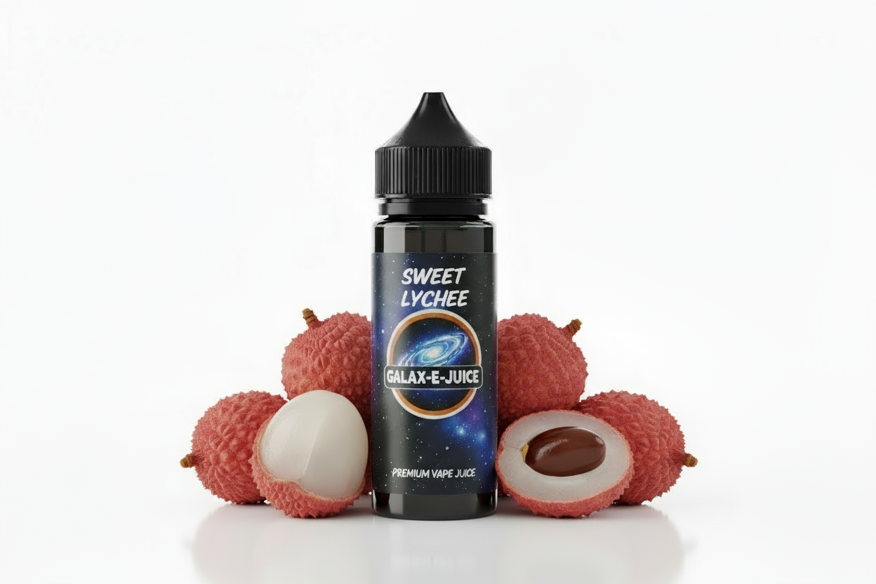 Sweet Lychee E-Liquid 100ml - UK Made Premium Vape Juice | Galax-E-Juice