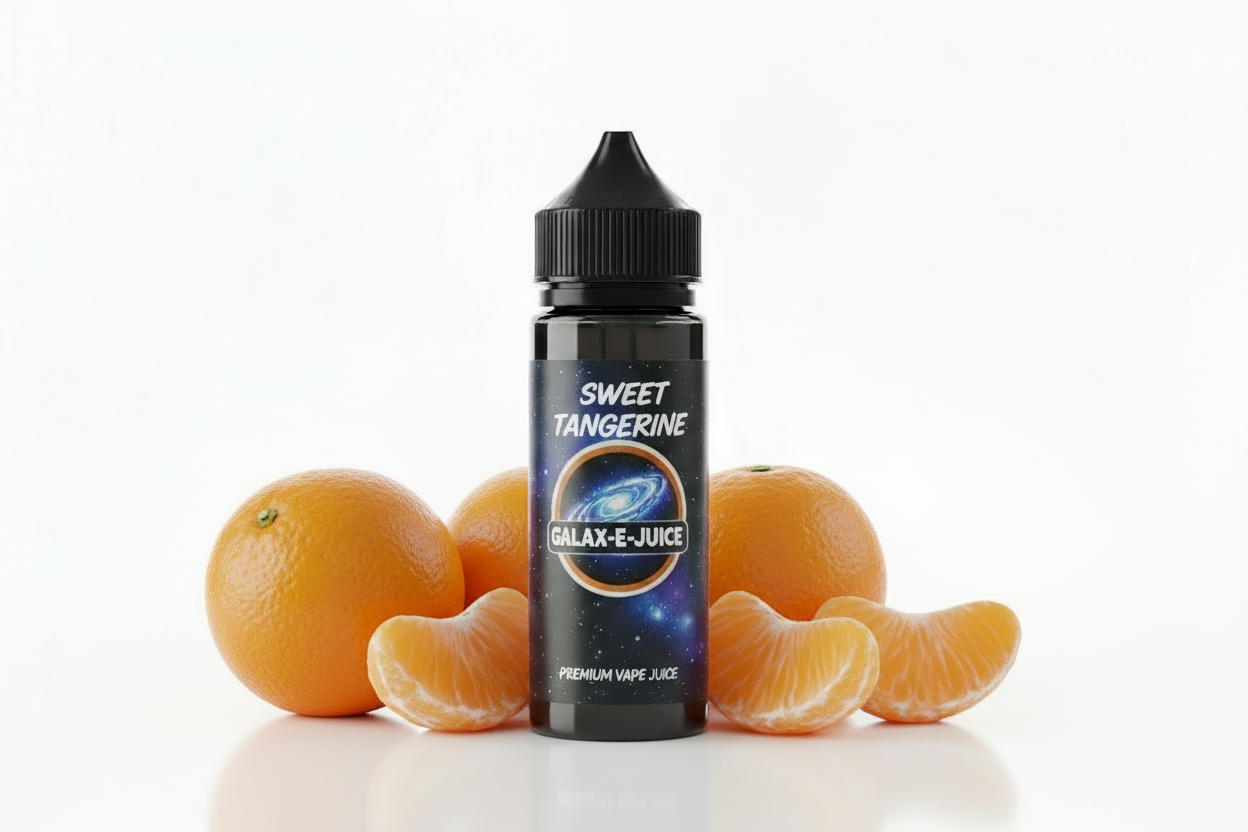 Sweet Tangerine E-Liquid 100ml - UK Made Premium Vape Juice | Galax-E-Juice