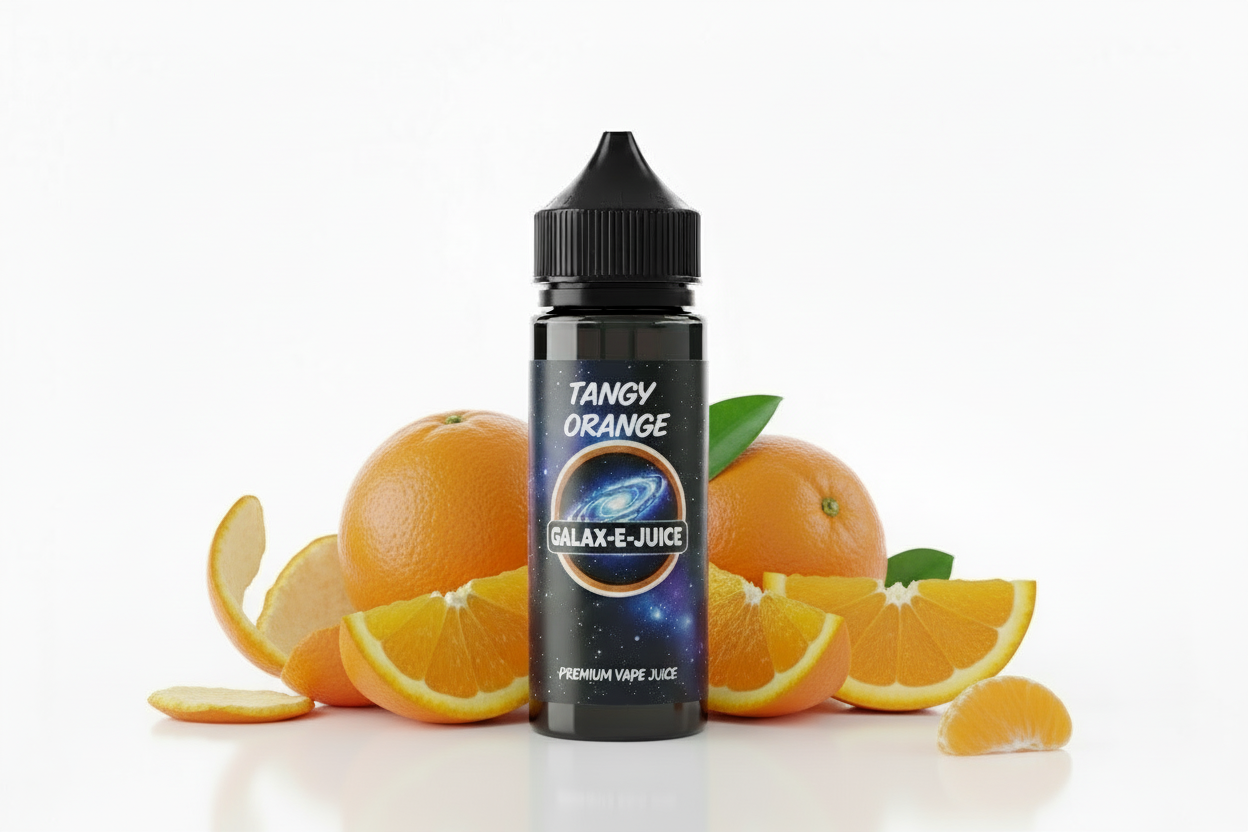 Tangy Orange E-Liquid 100ml - UK Made Premium Vape Juice | Galax-E-Juice