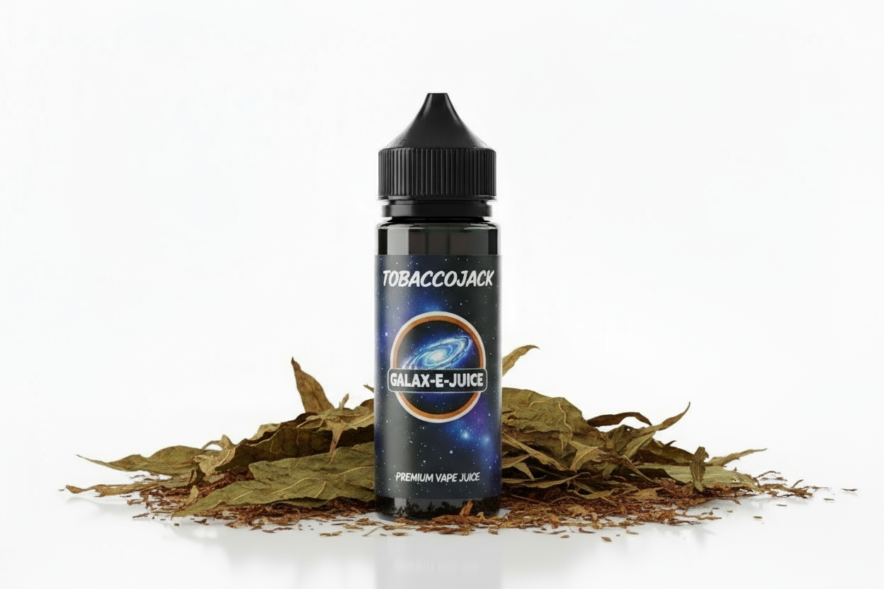 Tobaccojack E-Liquid 100ml - UK Made Premium Vape Juice | Galax-E-Juice