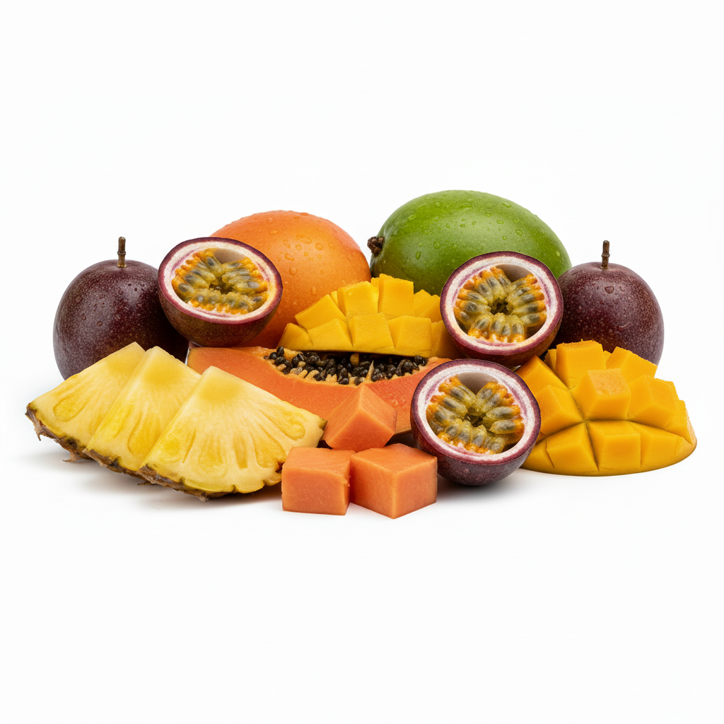 Tropical Explosion E-Liquid 100ml - Exotic Multi-Fruit Tropical Blend - Galax-E-Juice UK