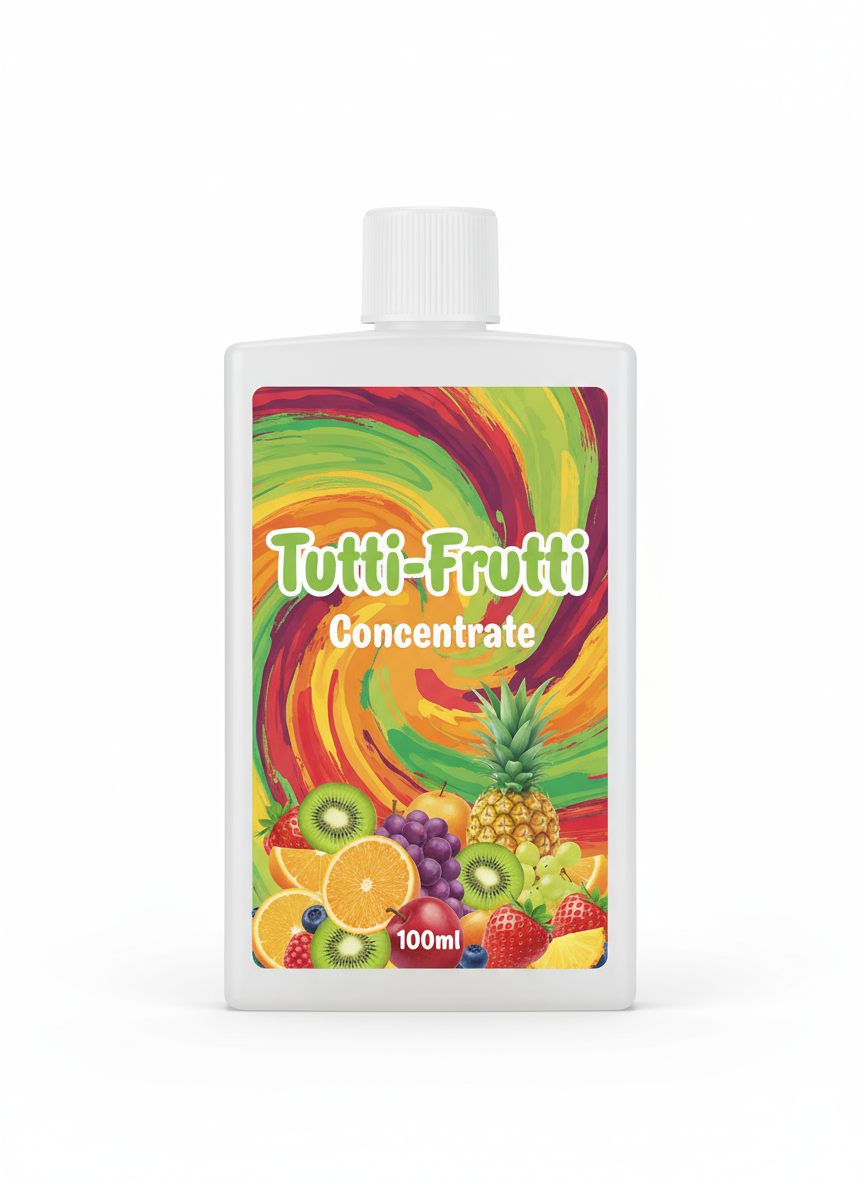 Tutti-Frutti Concentrate 100ml - Premium UK Flavour Concentrate