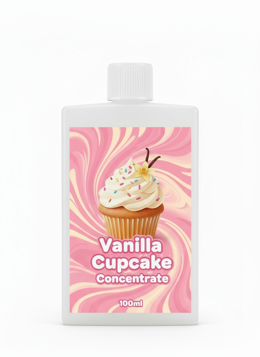 Vanilla Cupcake Concentrate 100ml - Premium UK Flavour Concentrate