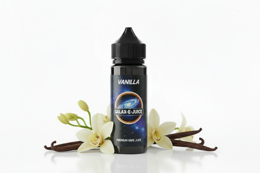 Vanilla E-Liquid 100ml - UK Made Premium Vape Juice | Galax-E-Juice