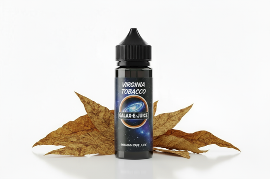 Virginia Tobacco E-Liquid 100ml - UK Made Premium Vape Juice | Galax-E-Juice