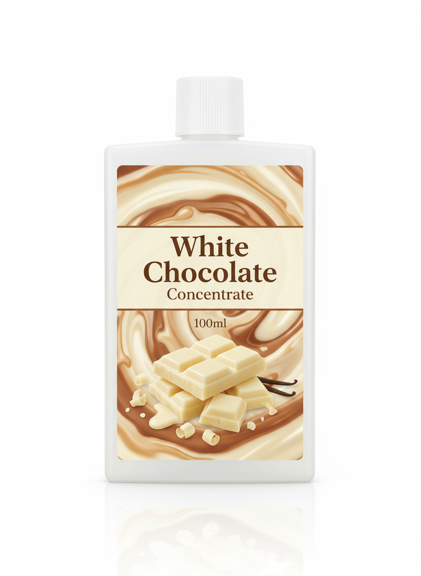 White Chocolate Concentrate 100ml - Premium UK Flavour Concentrate