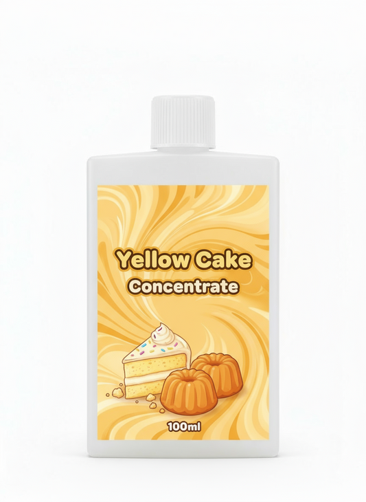 Yellow Cake Concentrate 100ml - Premium UK Flavour Concentrate